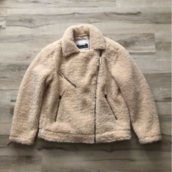 American Eagle Sherpa Jacket Coat - Picture 1 of 9